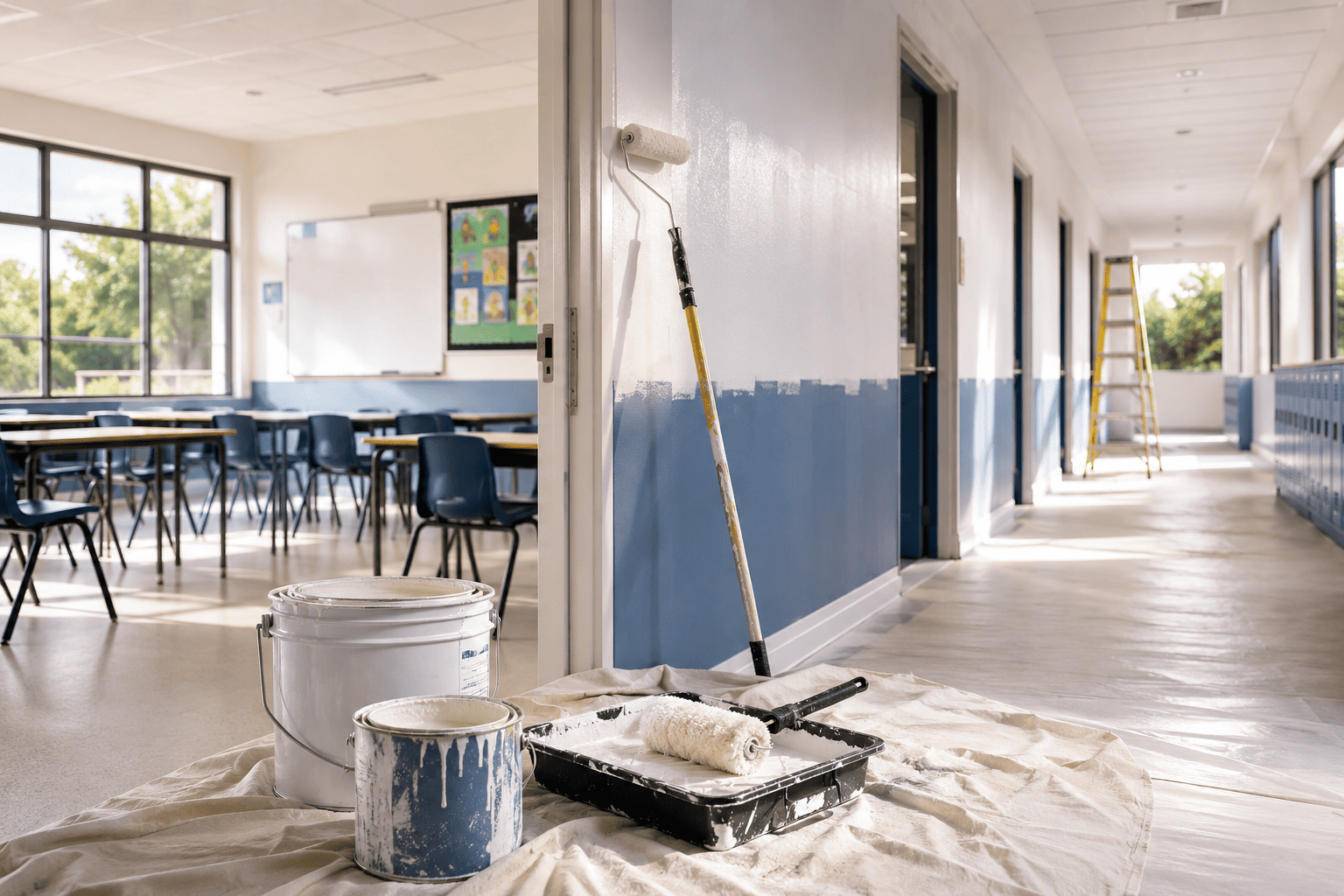School Painting Contractors in Sydney During Holiday Shutdowns